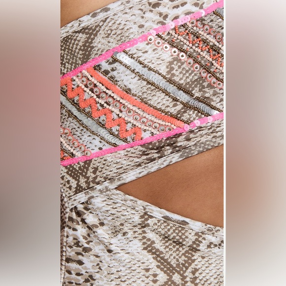 Ramy Brook Cassia Cutout One Piece Swimsuit - Size Medium! - Picture 4 of 5